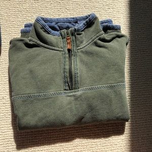 Fat face pull over 1/4 zip